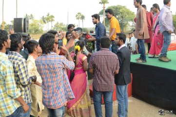Express Raja Movie Team at Aurora Engineering College